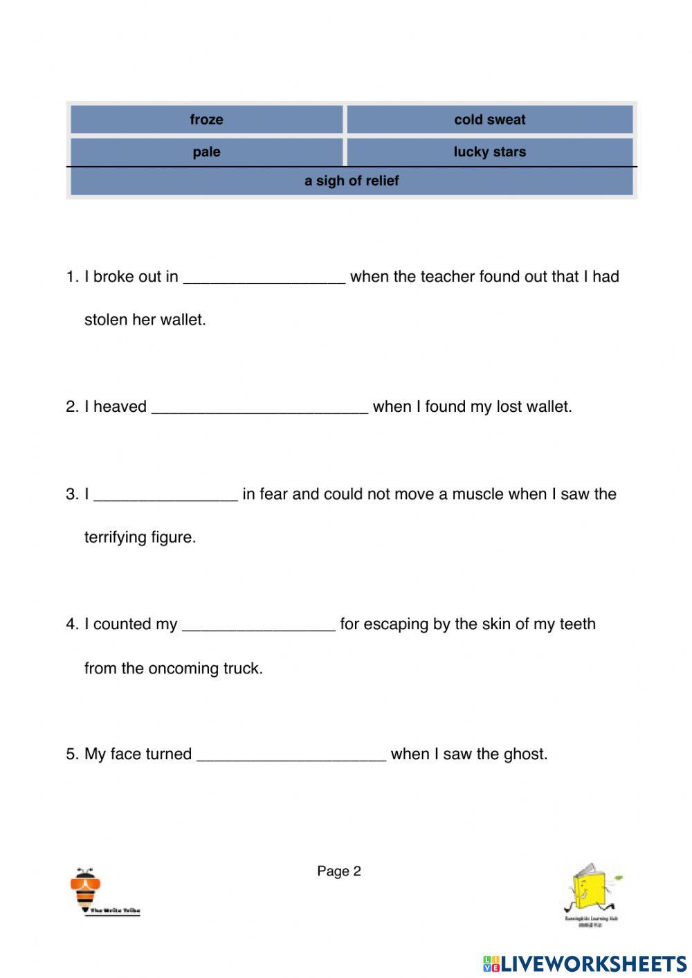 Facial Expressions p2 Part C