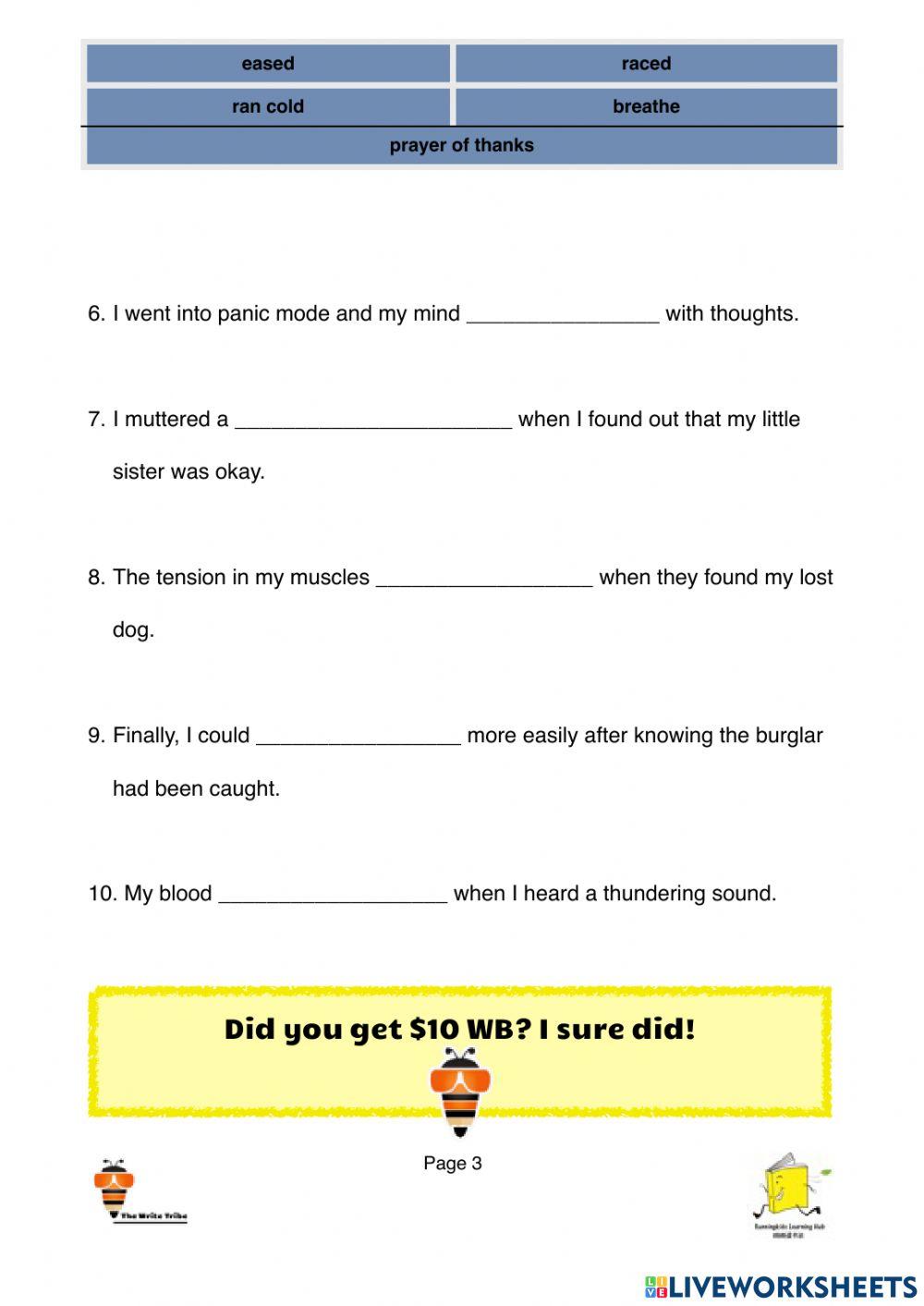 Facial Expressions p2 Part C