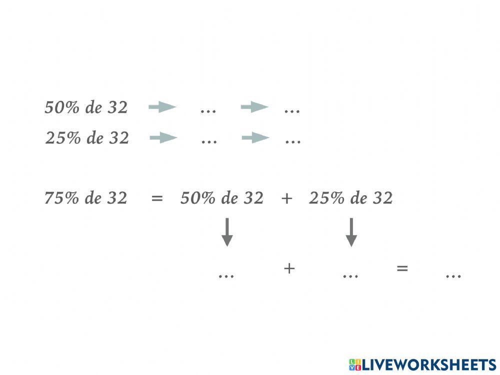 porcentaje-el-75-worksheet-live-worksheets