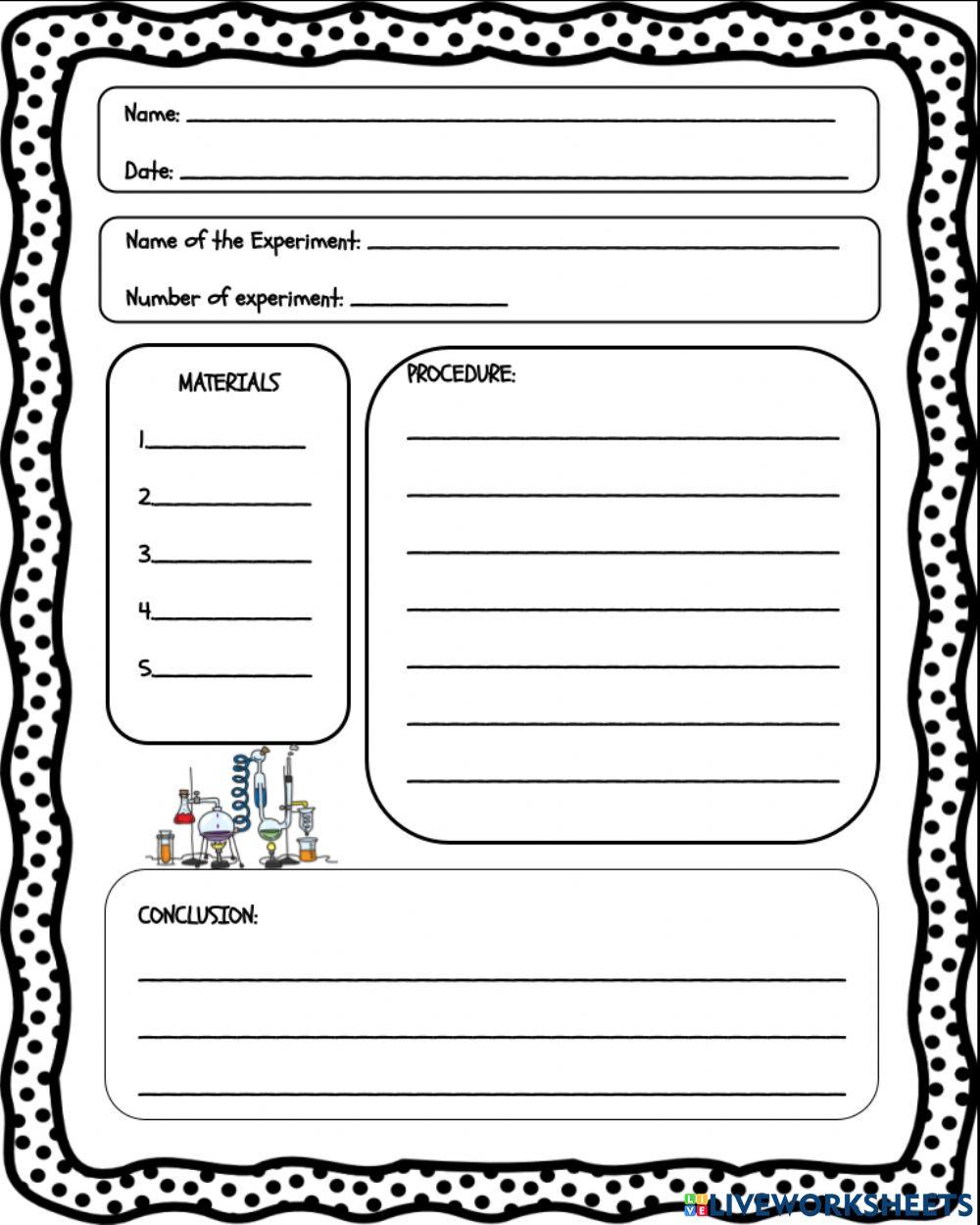 Writing up a science experiment 727121 Teacherminacion