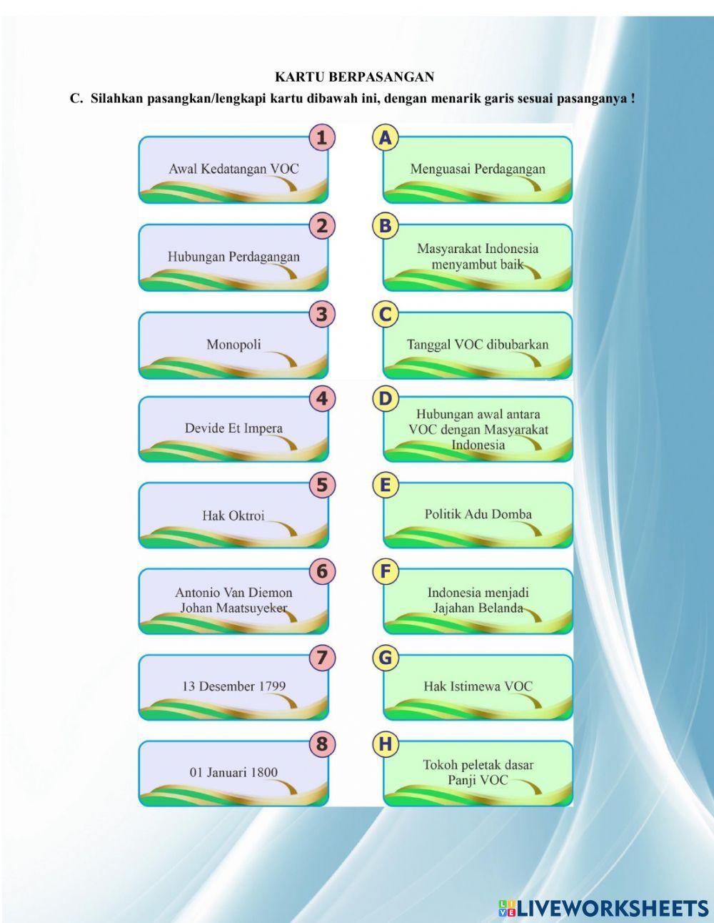 Lkpd ips kelas 8 kd 3.3