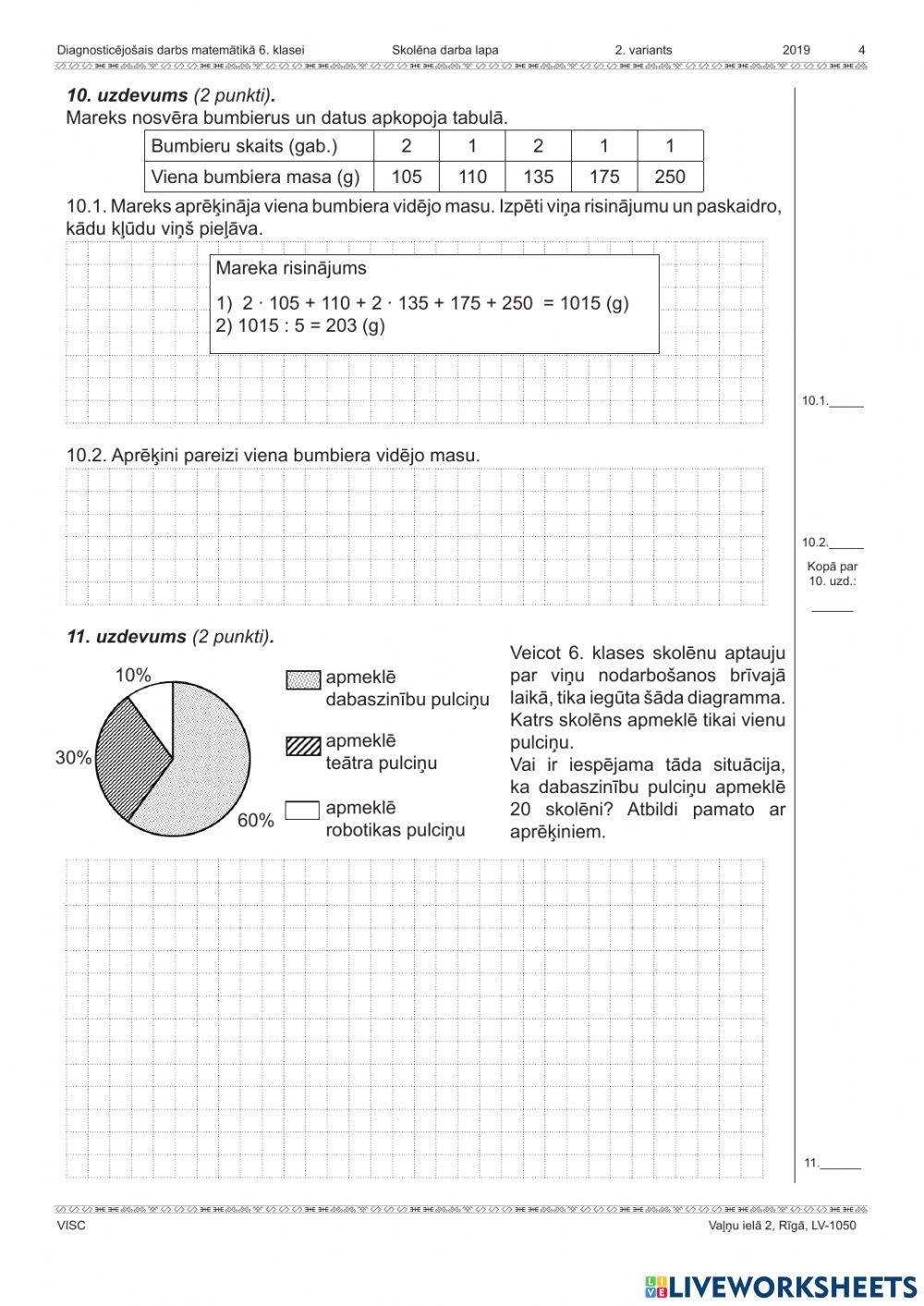 Matematika diagnostika 2019