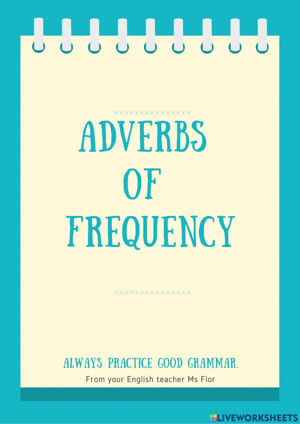 Adverbs of Frequency