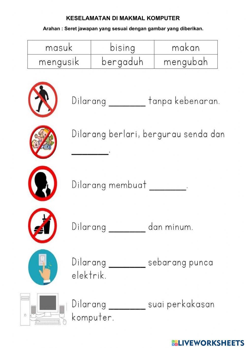 Keselamatan Dimakmal Komputer