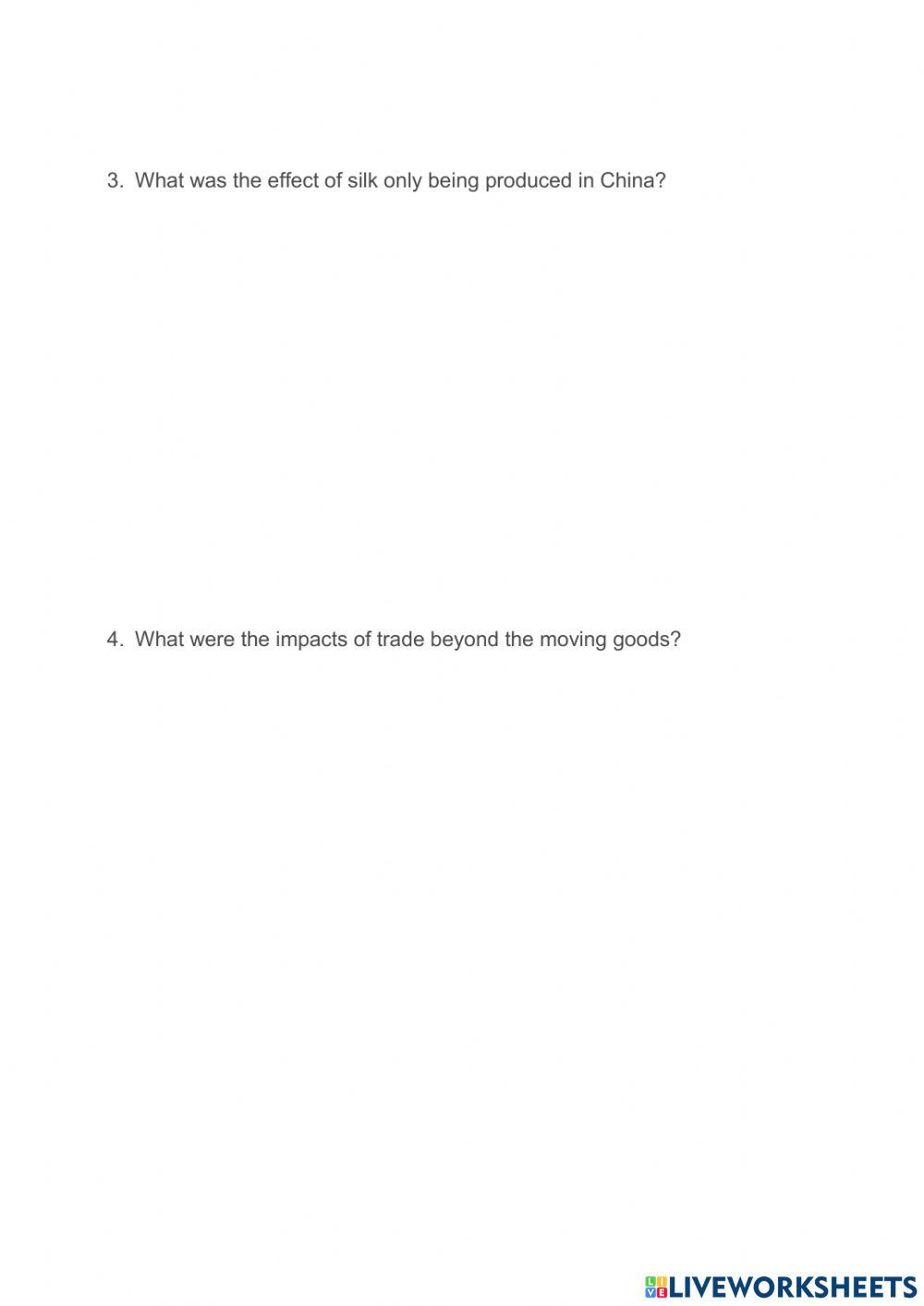 4.1 The Silk Roads, Indian Ocean, and Trans-Saharan Trade