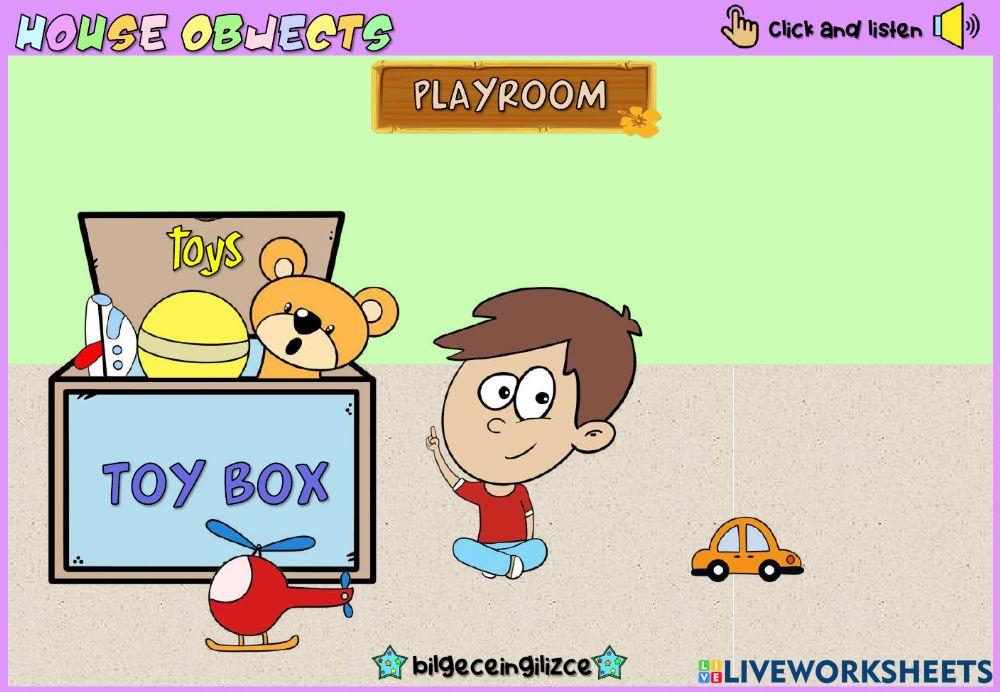 House Objects(Audio Dictionary)