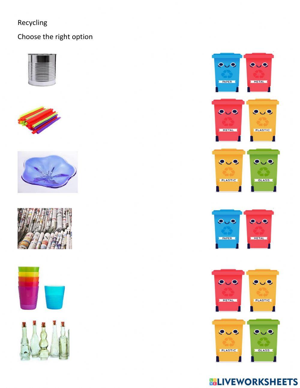 Recycling sort Recycling sort