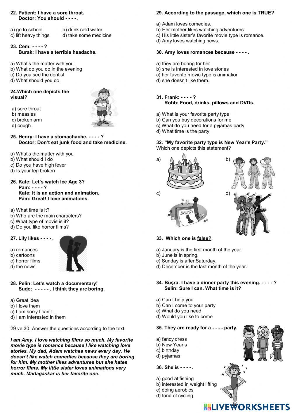 Revision test-Ömür