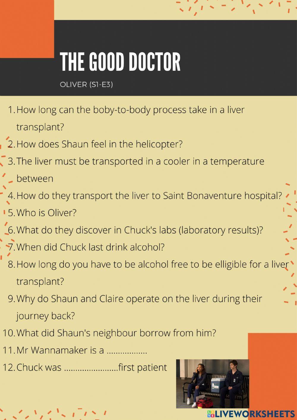 The Good Doctor - Oliver ( S1-E3)