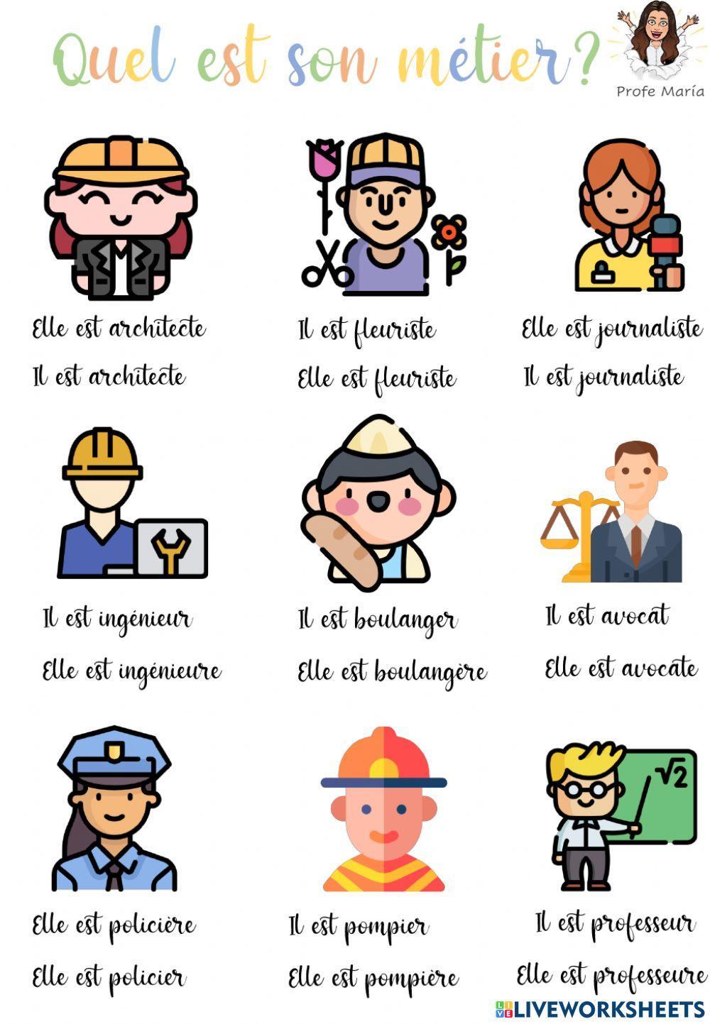 Quel est son métier?