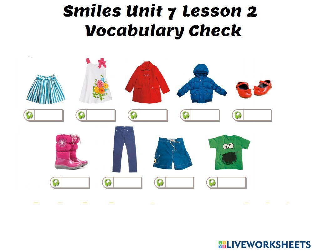 Smiles Ja 7.2 Clothes