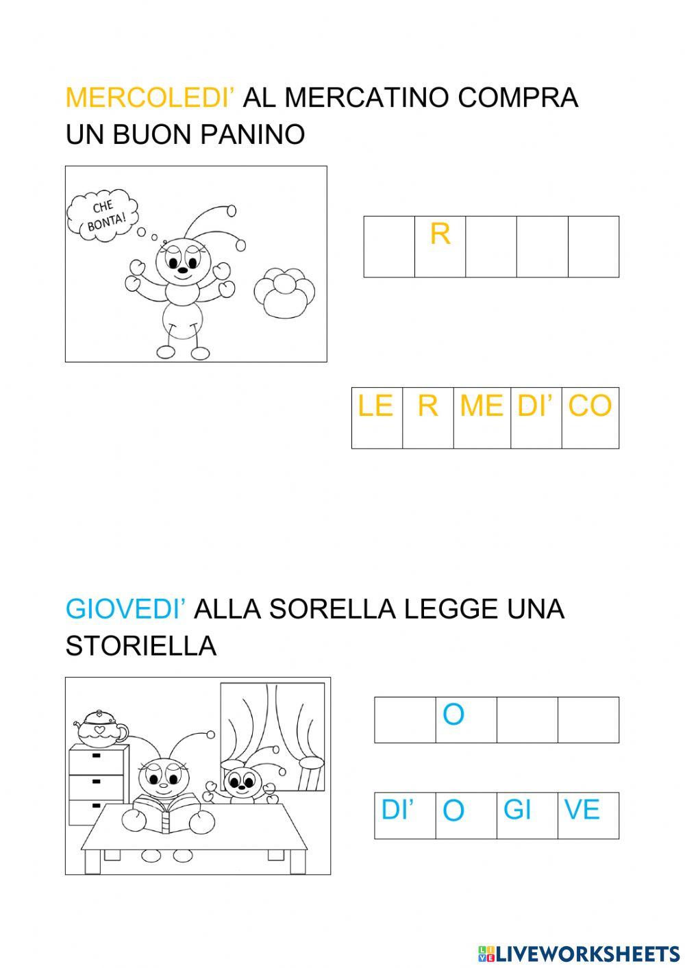 La settimana di Nina la formica