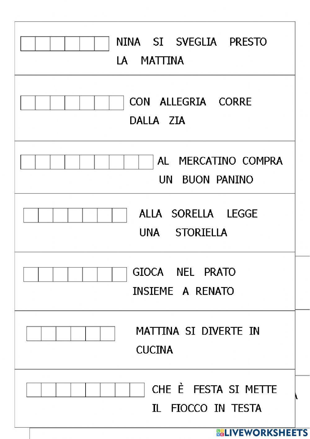 La settimana di Nina la formica