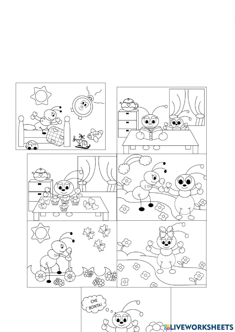 La settimana di Nina la formica