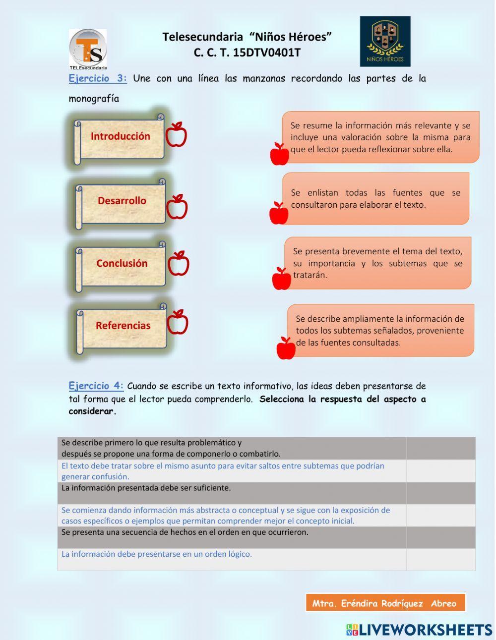Escribir una monografía