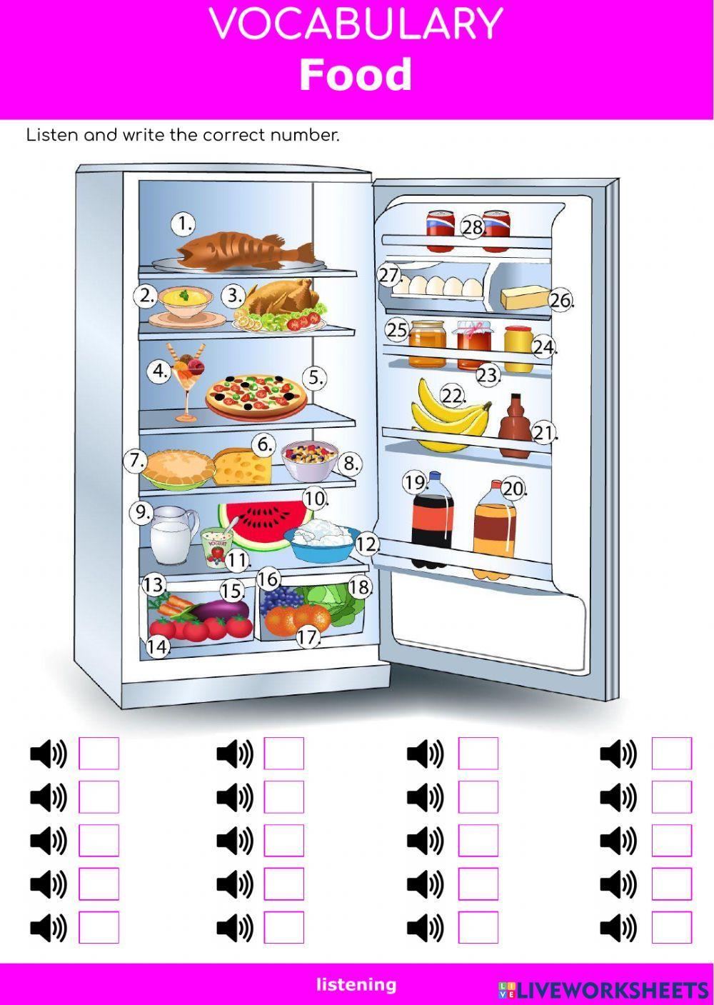 Food - What's in the fridge