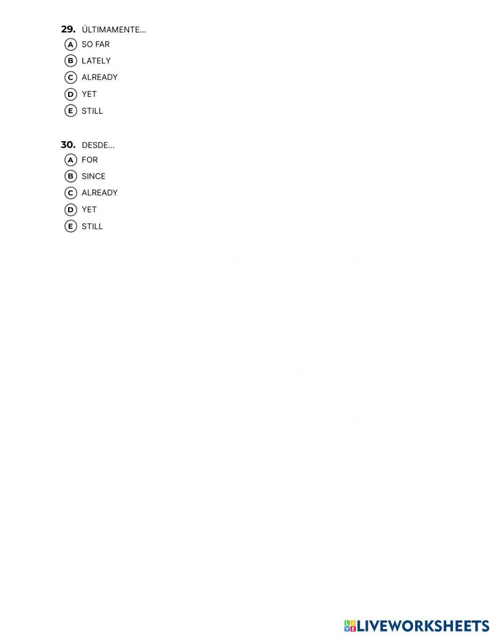 Present perfect. Theory