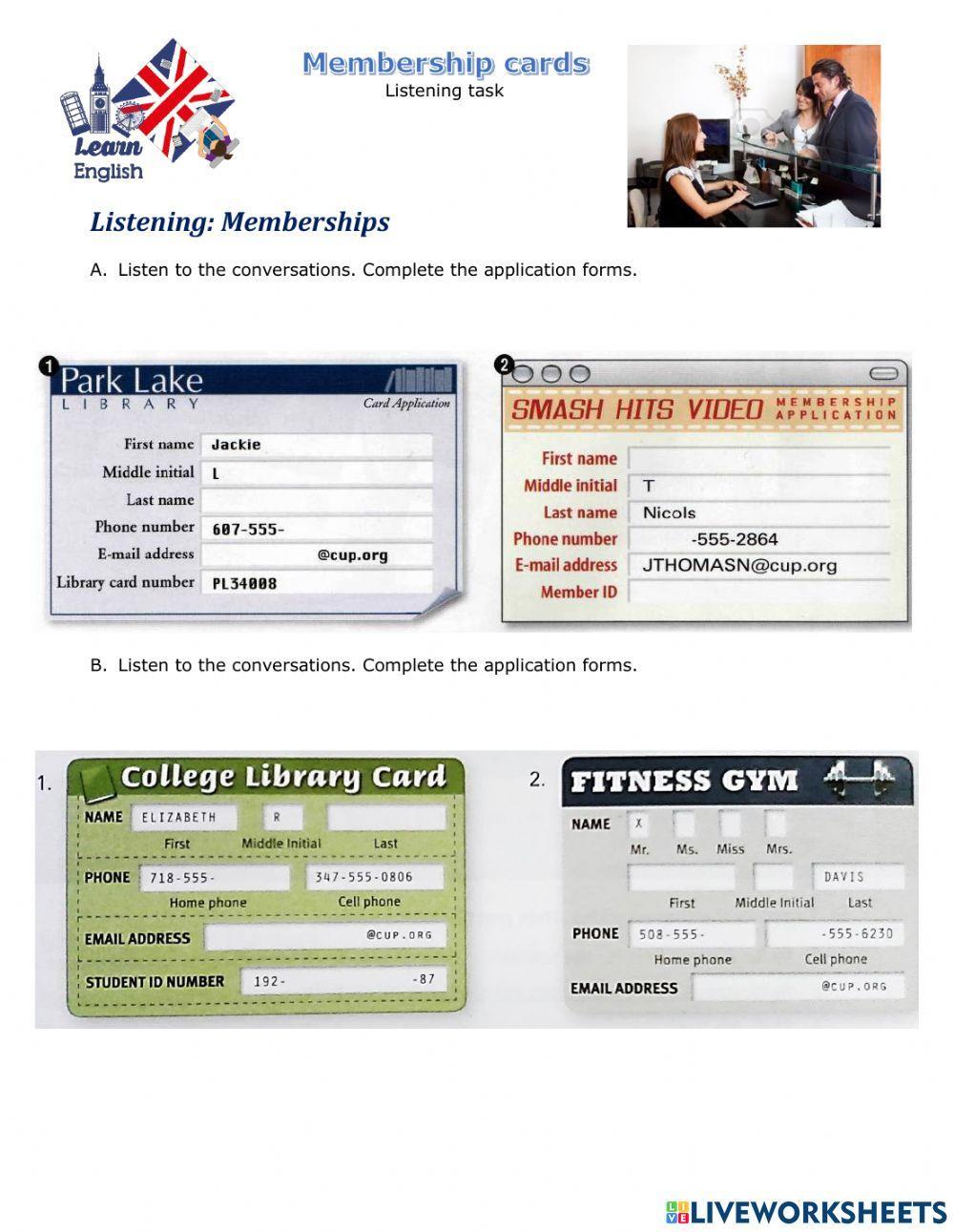 Memberships