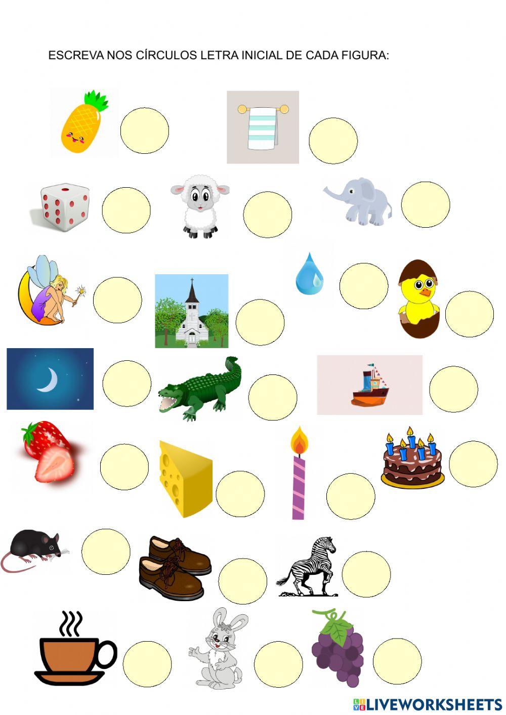 Com que letra começa?