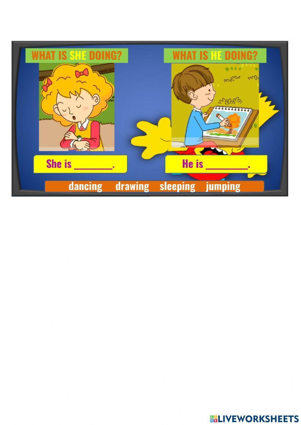 What are they doing?