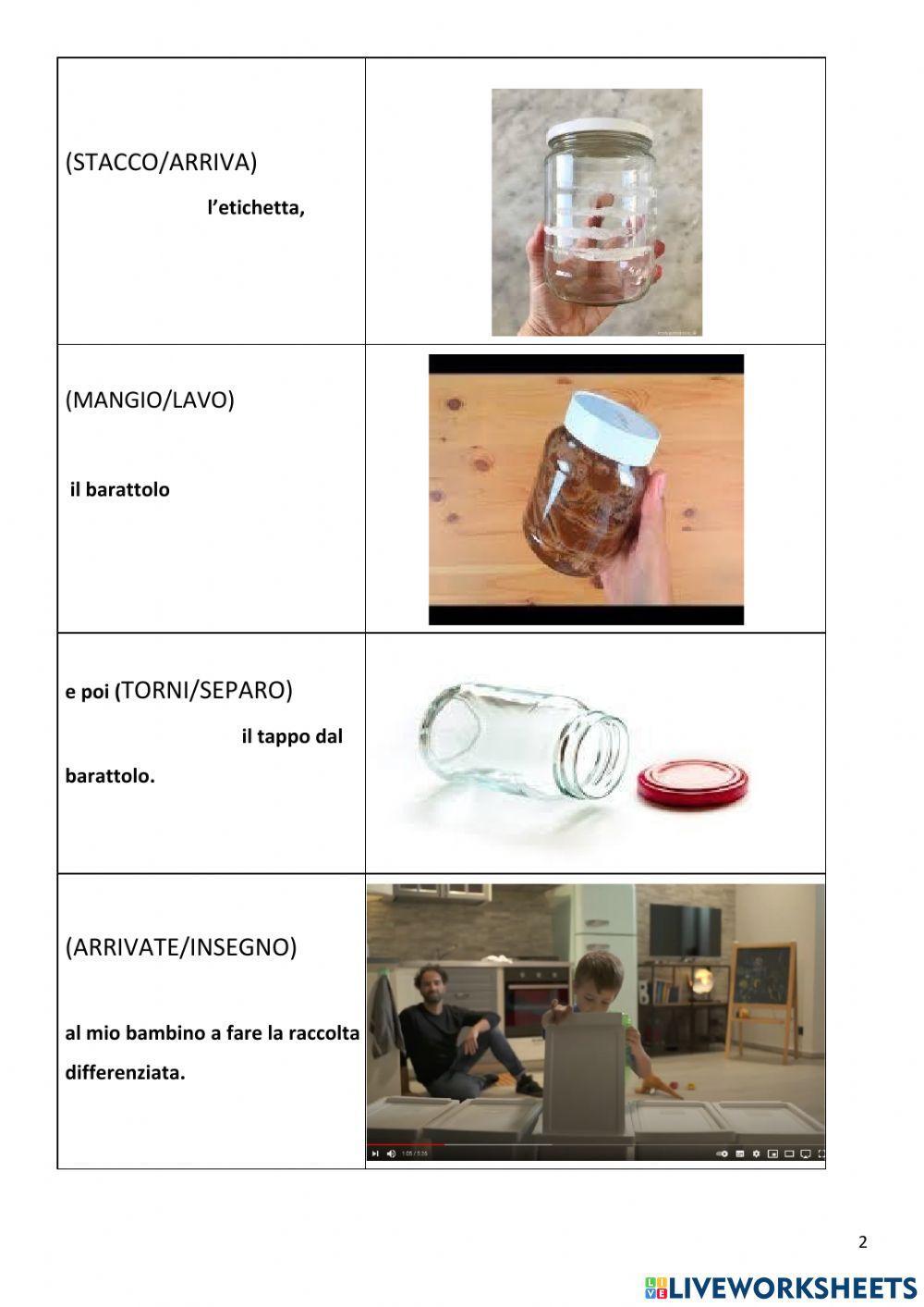 Faccio la raccolta differenziata