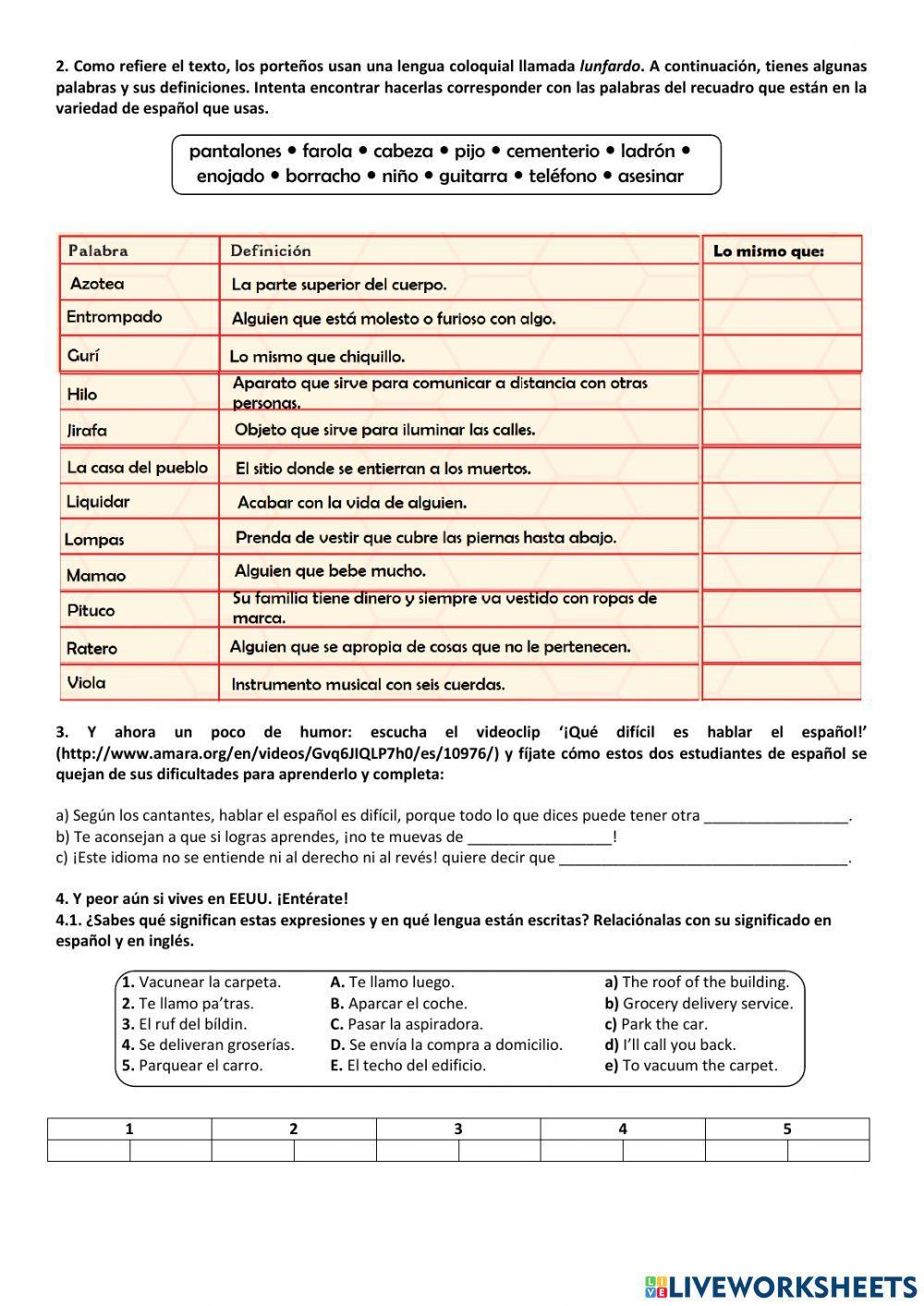 Español de América