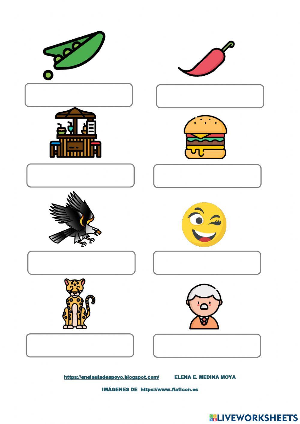 Palabras con gue gui