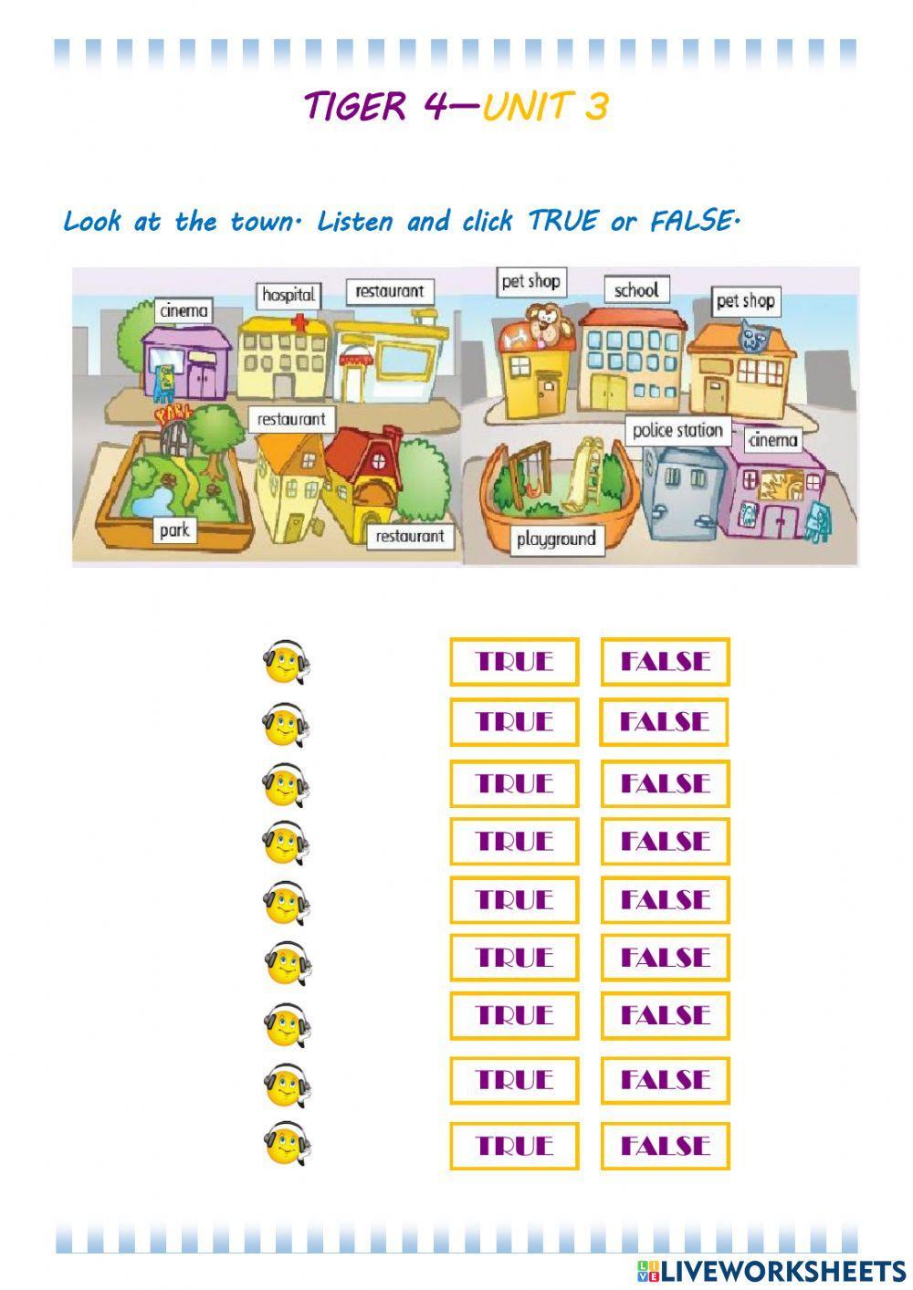 Tiger 4 - unit 3 - THERE IS - ARE