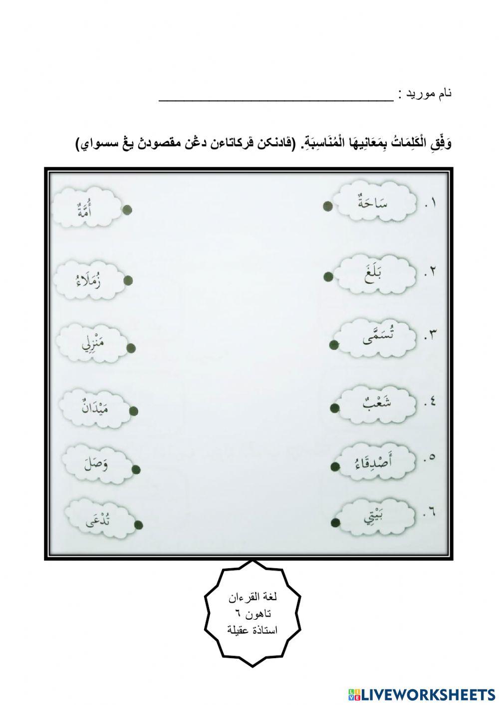(معاني مفرادات (منزيلي