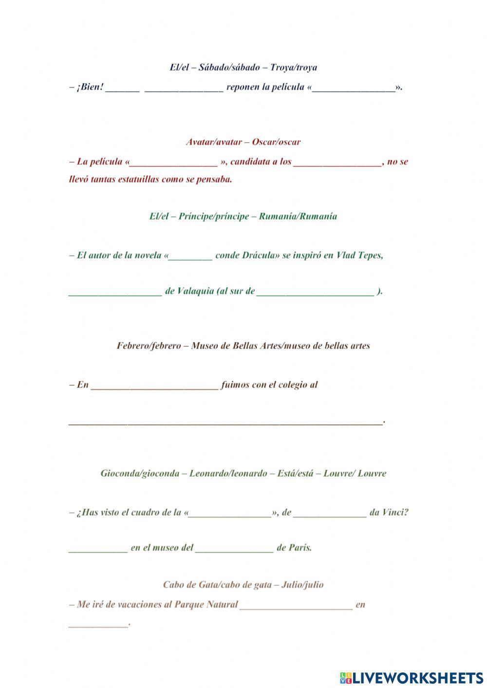 La noticia y las mayúsculas