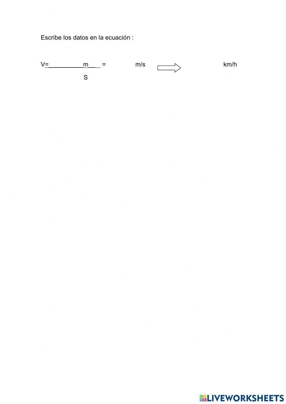 Movimiento rectilineo uniforme