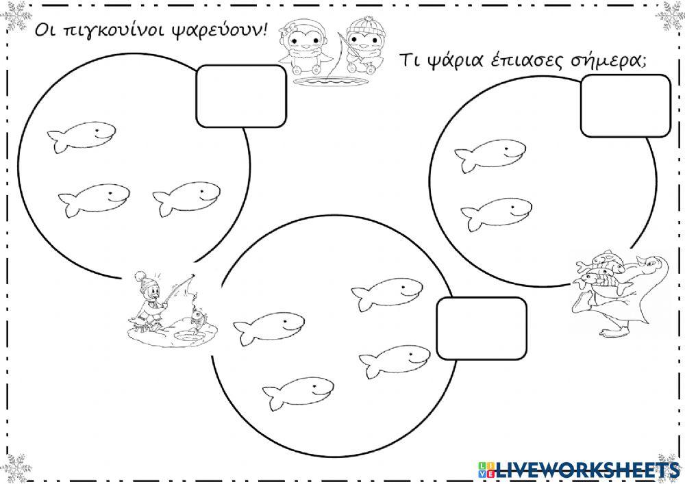Οι πιγκουίνοι ψαρεύουν!