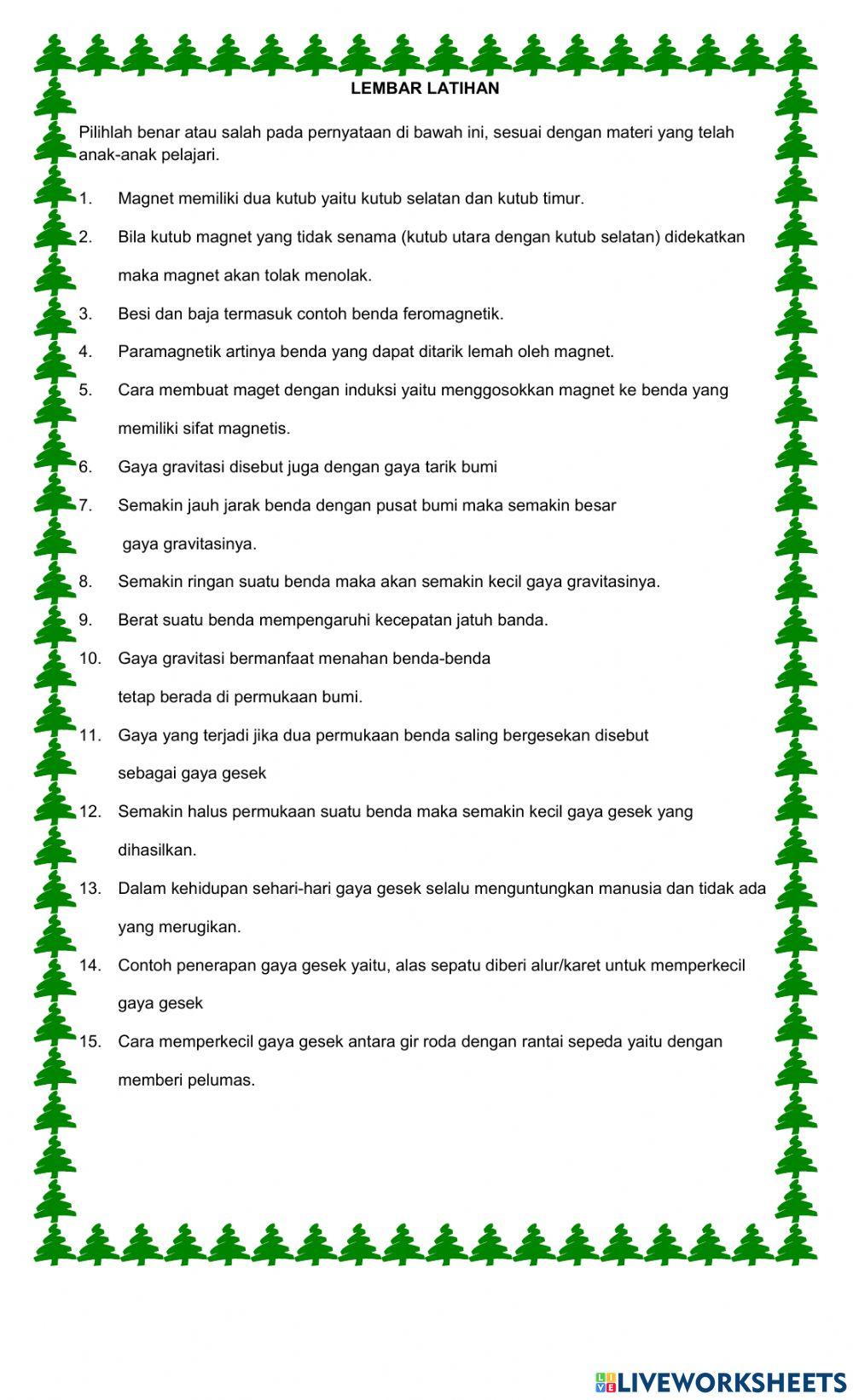 Gaya magnet, gesek gravitasi