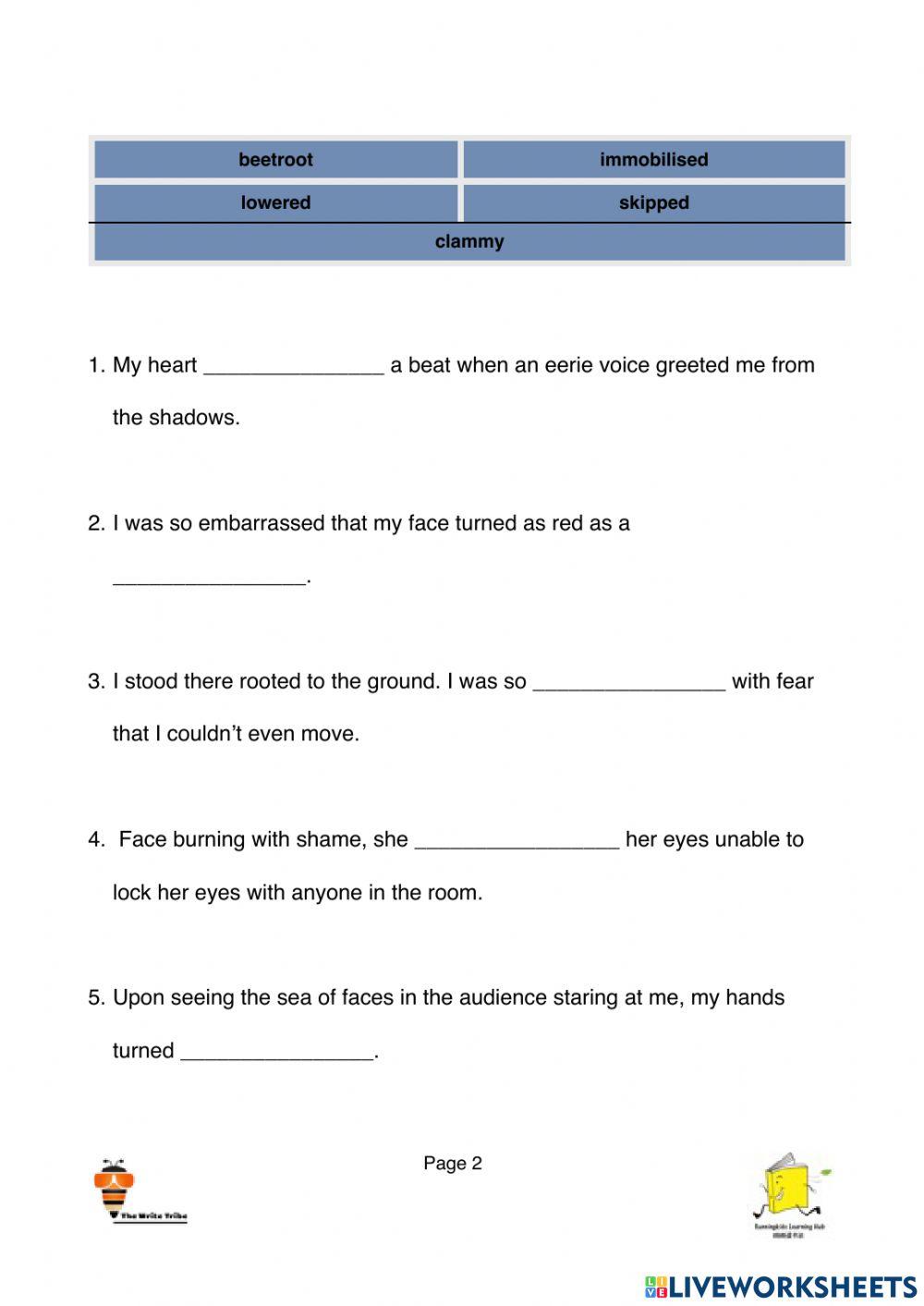 Facial Expressions p3-4 Part A