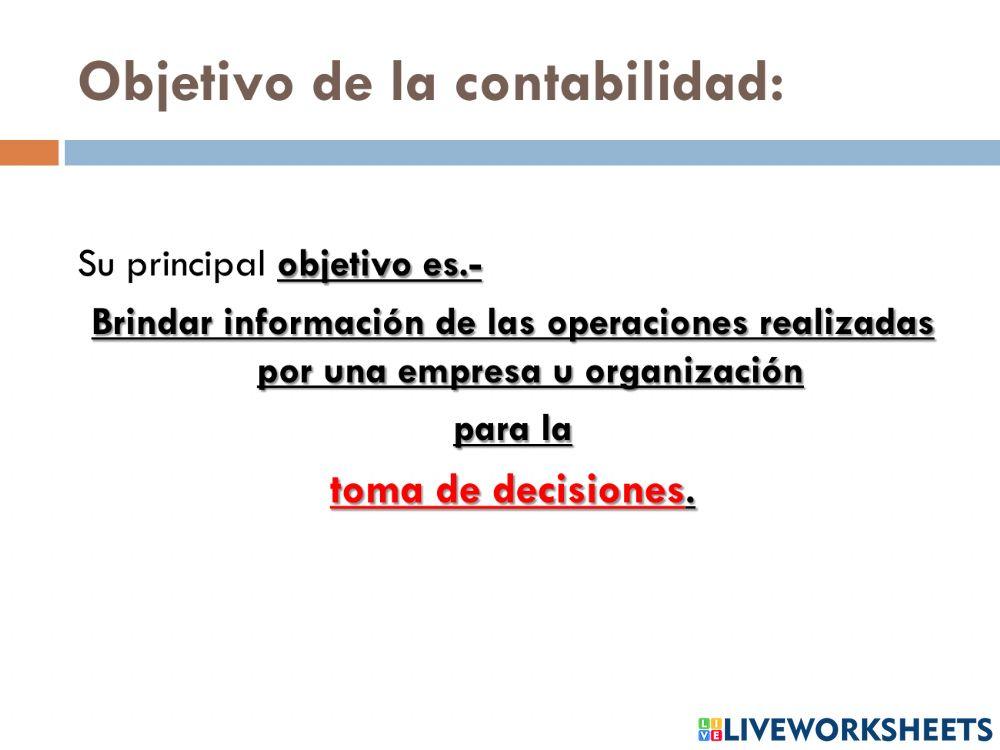 Qué es contabilidad?