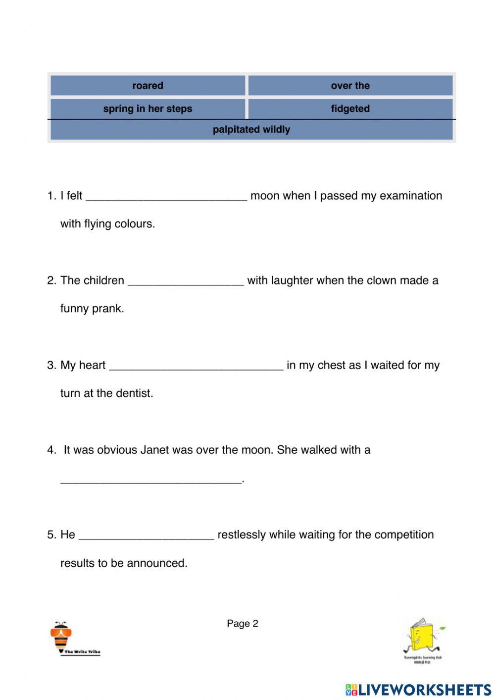 Facial Expressions p3-4 Part B