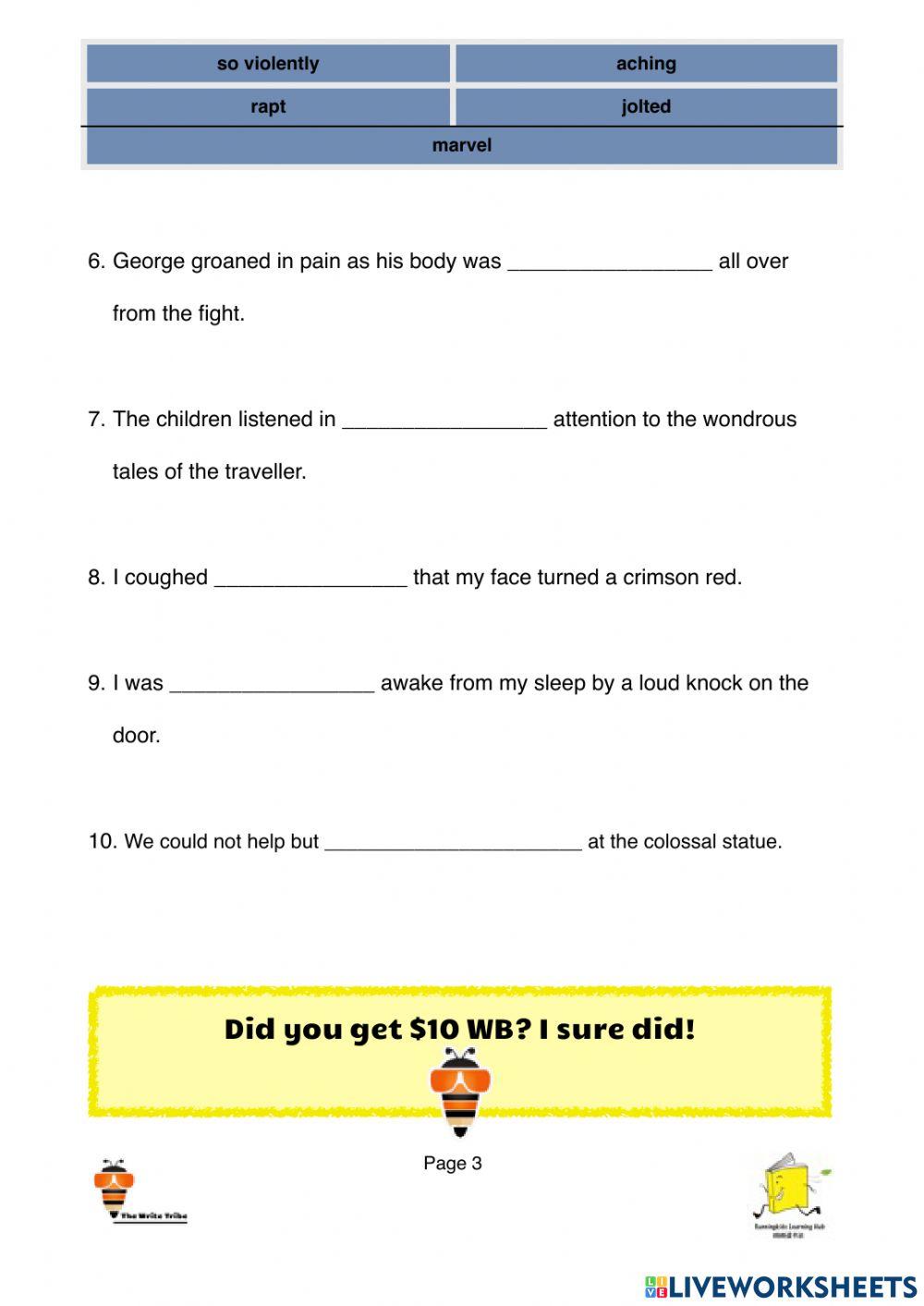 Facial Expressions p3-4 Part C