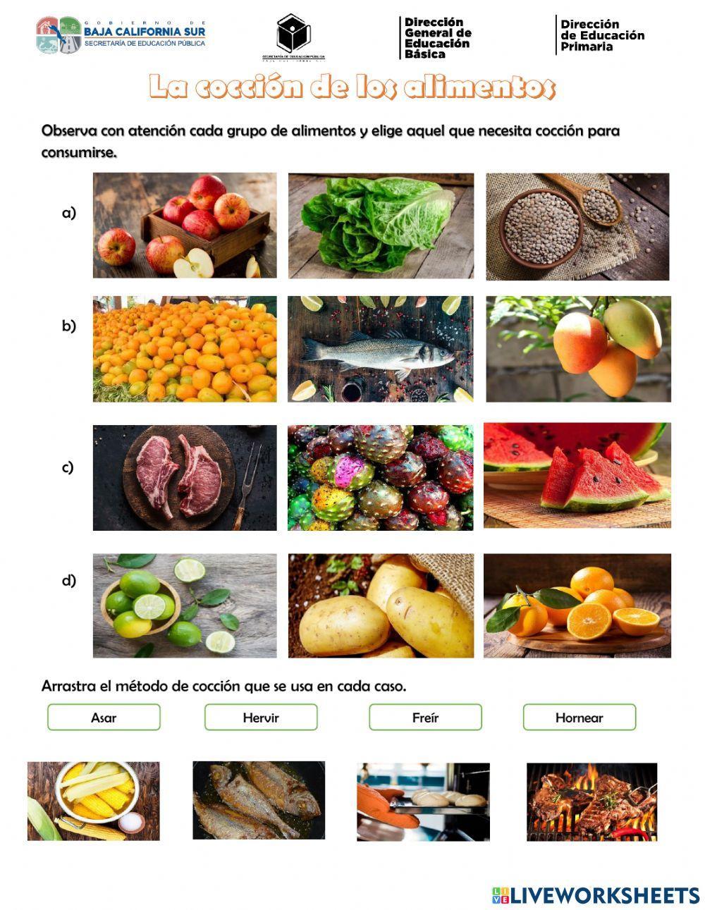 Cocción de los alimentos