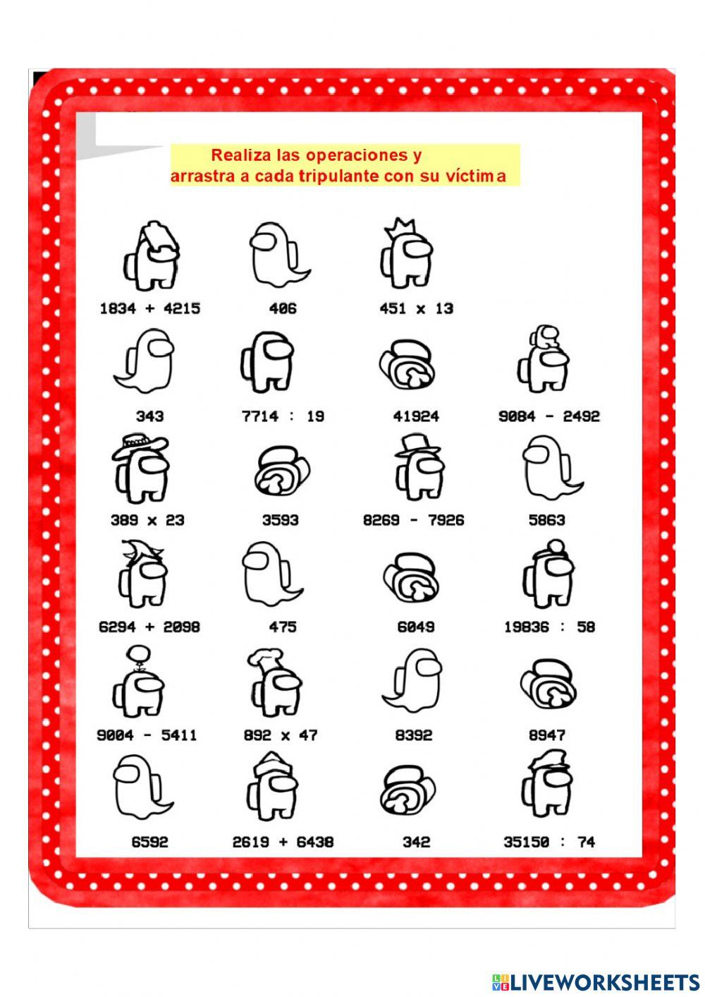 Operaciones básicas