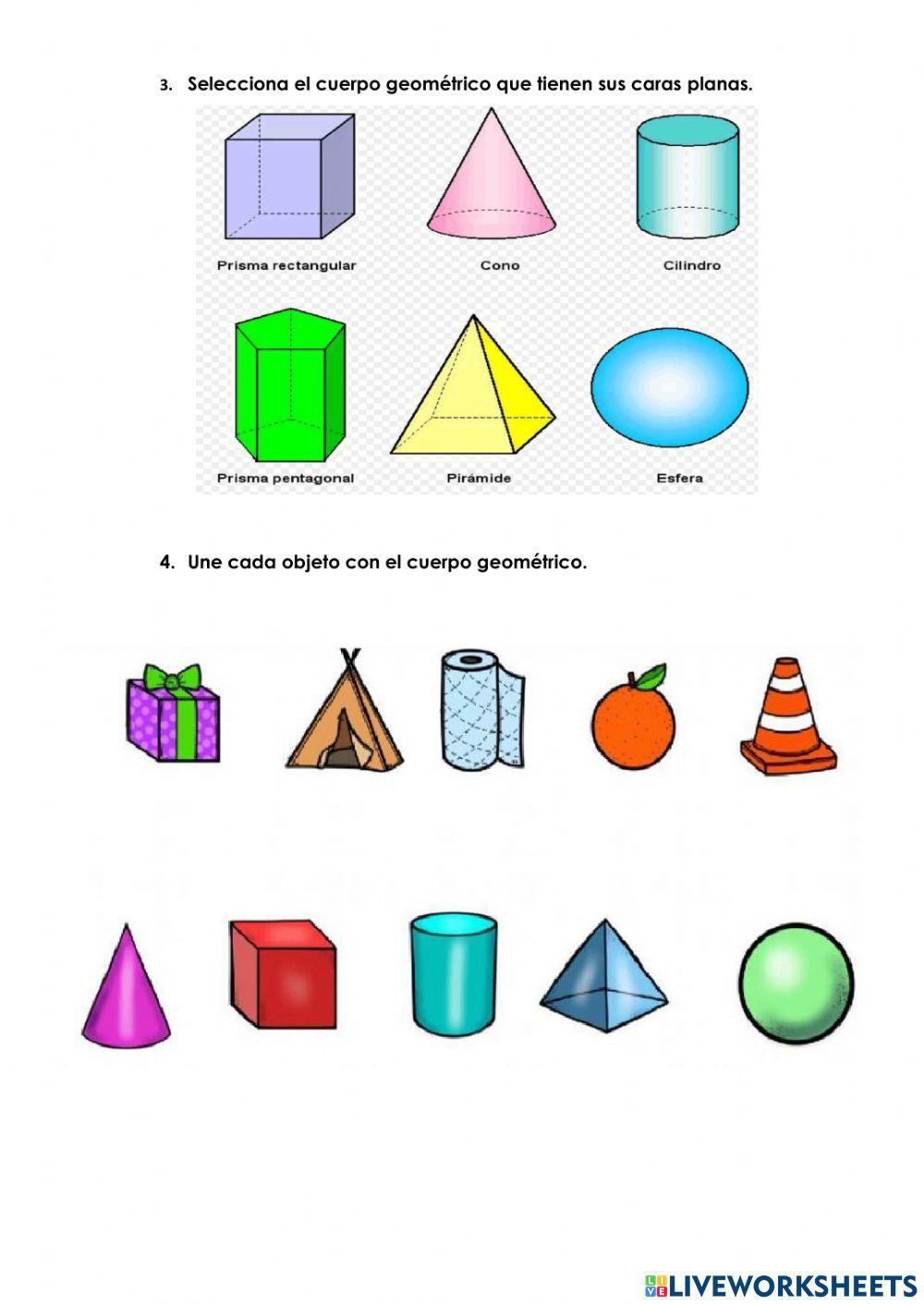 Elementos de los cuerpos geométricos
