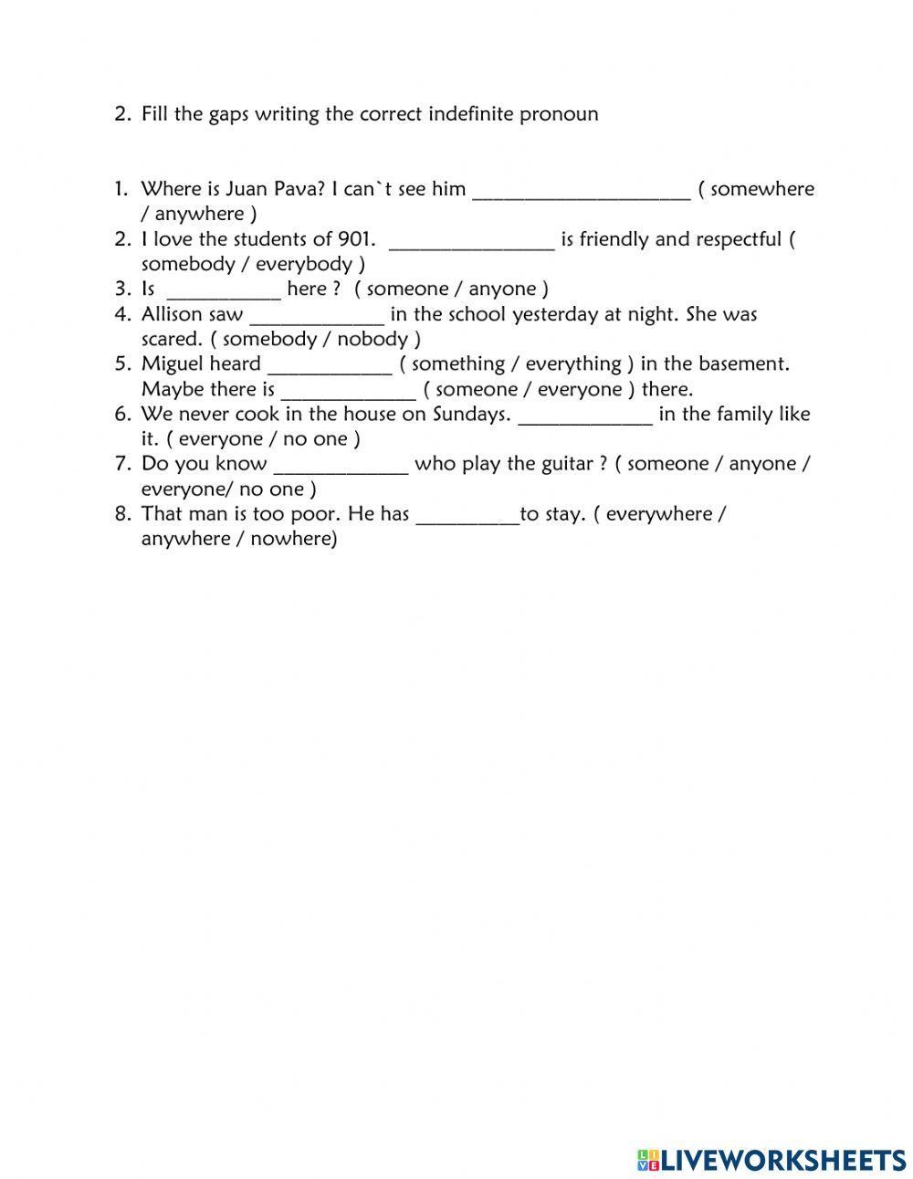 Compounds some-any-no-every