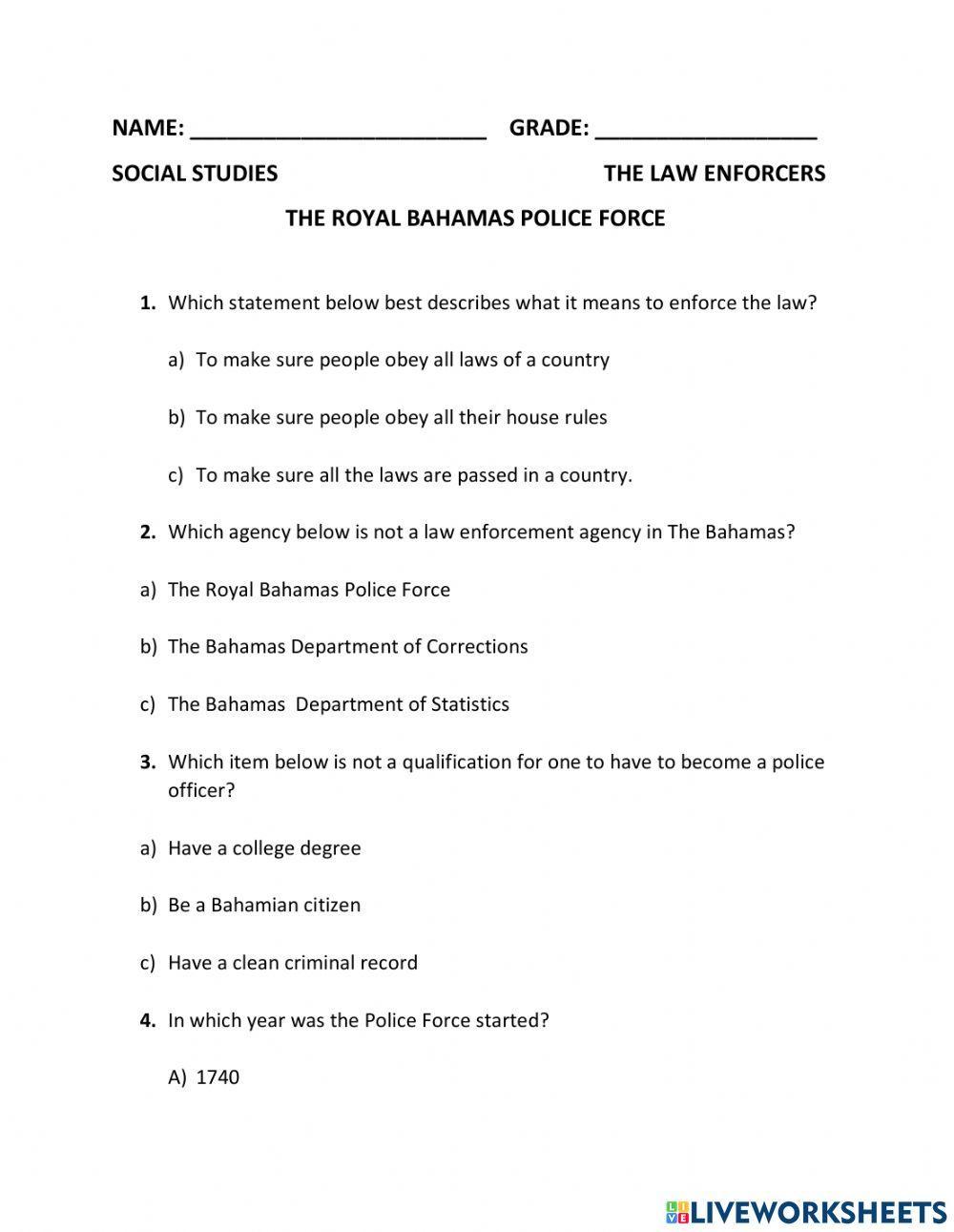 Royal Bahamas Police Force