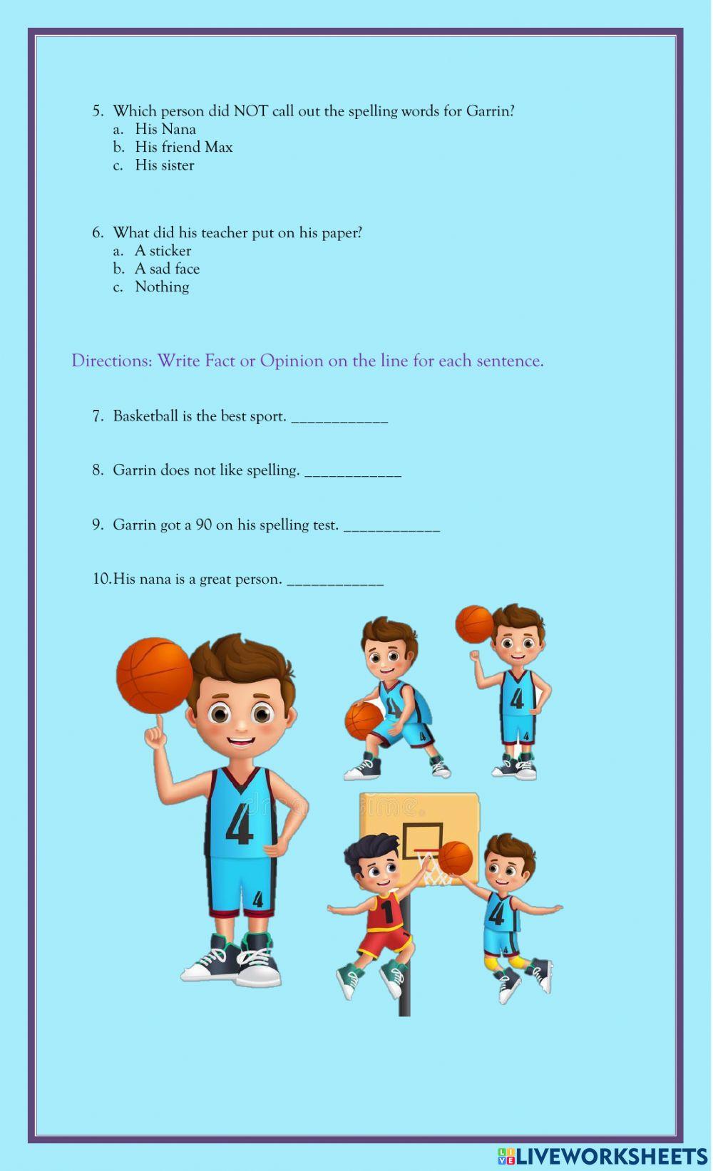 Reading Comprehension