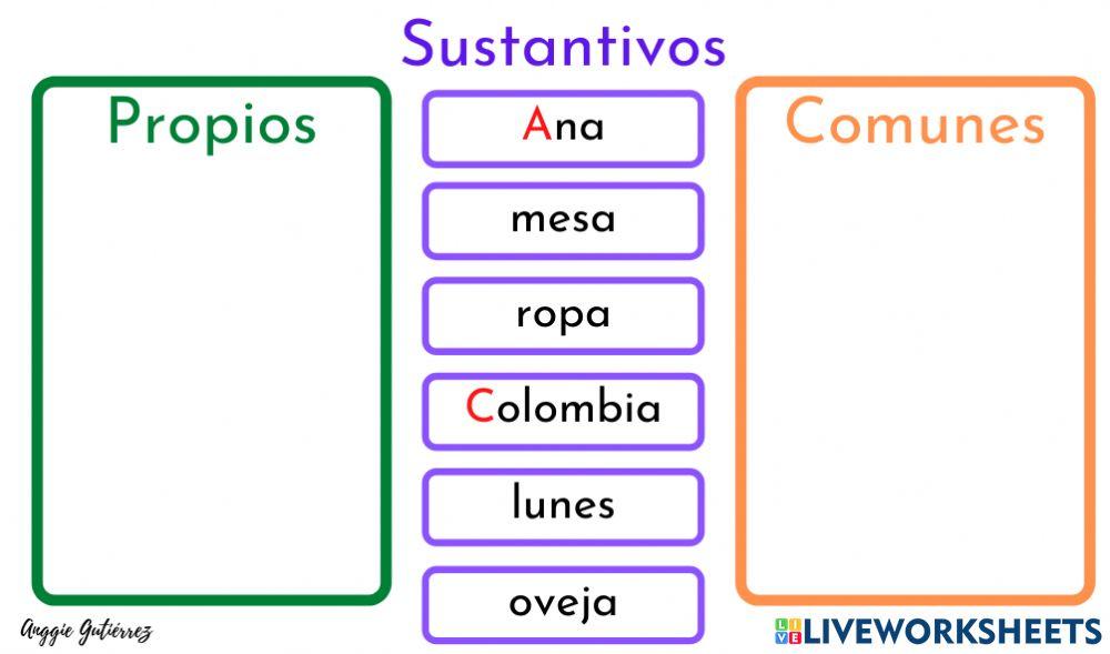 Sustantivos