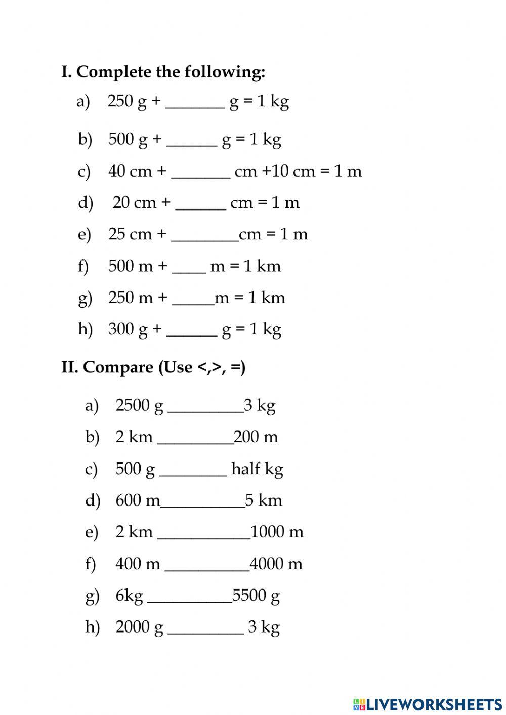 Measurement