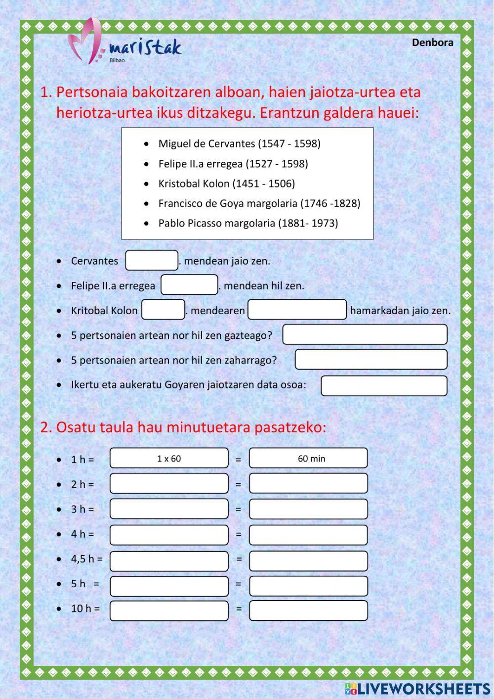 EUS-5046-Denbora-ariketak