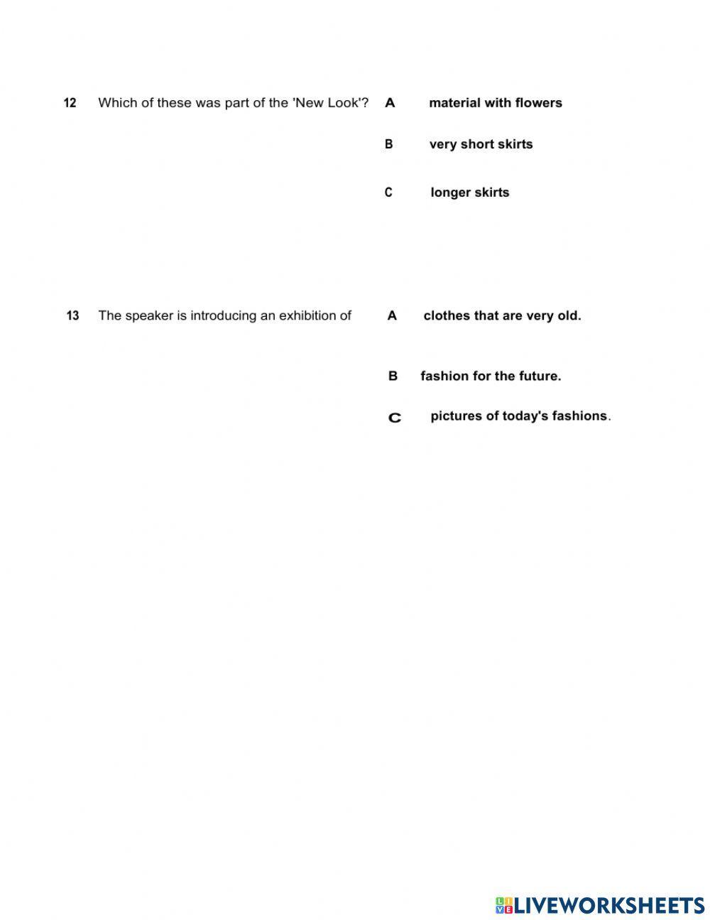 Topic14 b1 listening