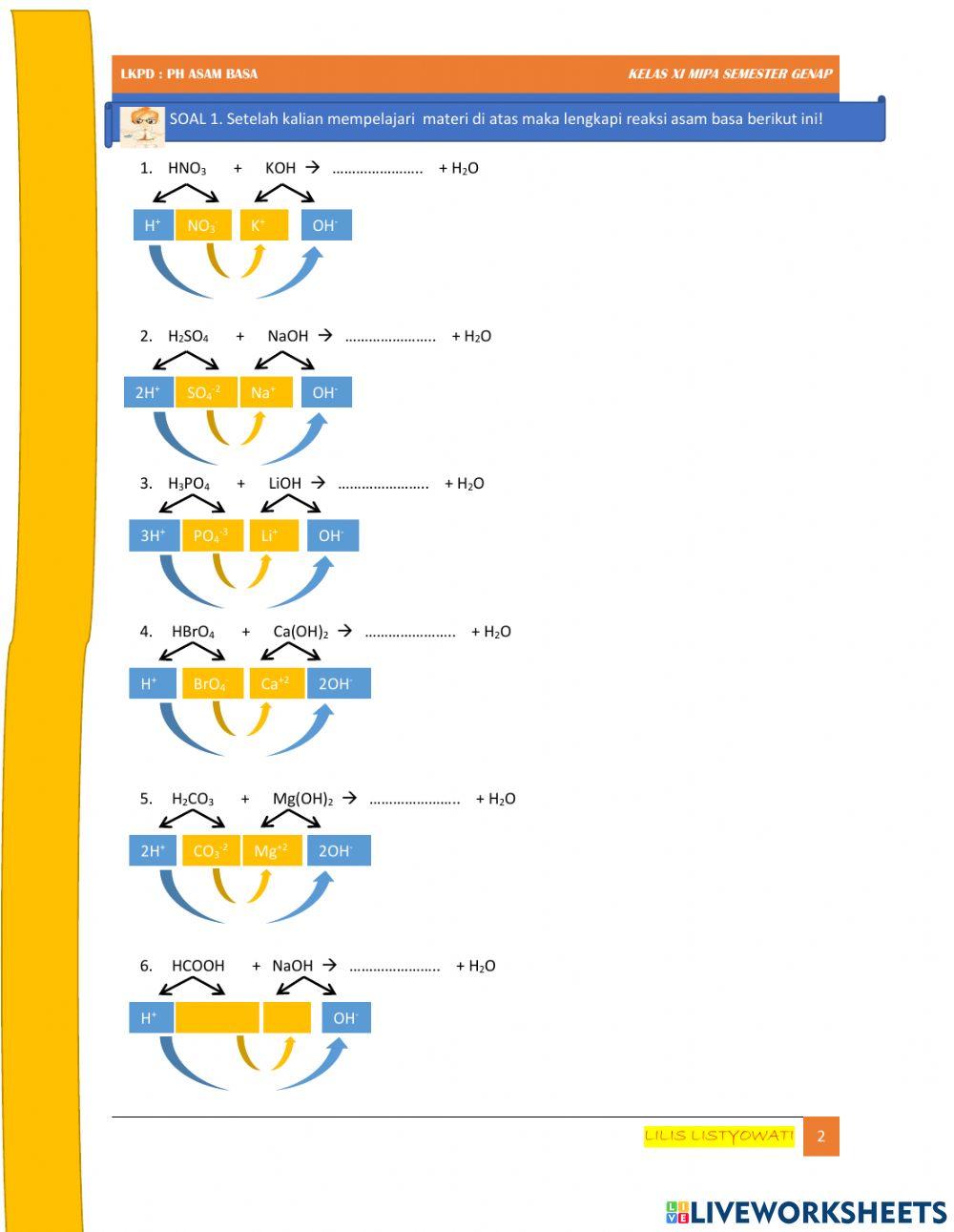 LKPD PH Campuran Asam Basa