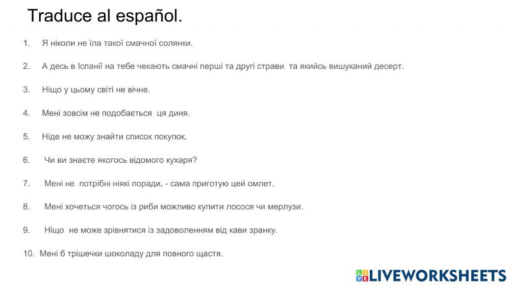 Semestre 2  Clase 7 Comer fuera