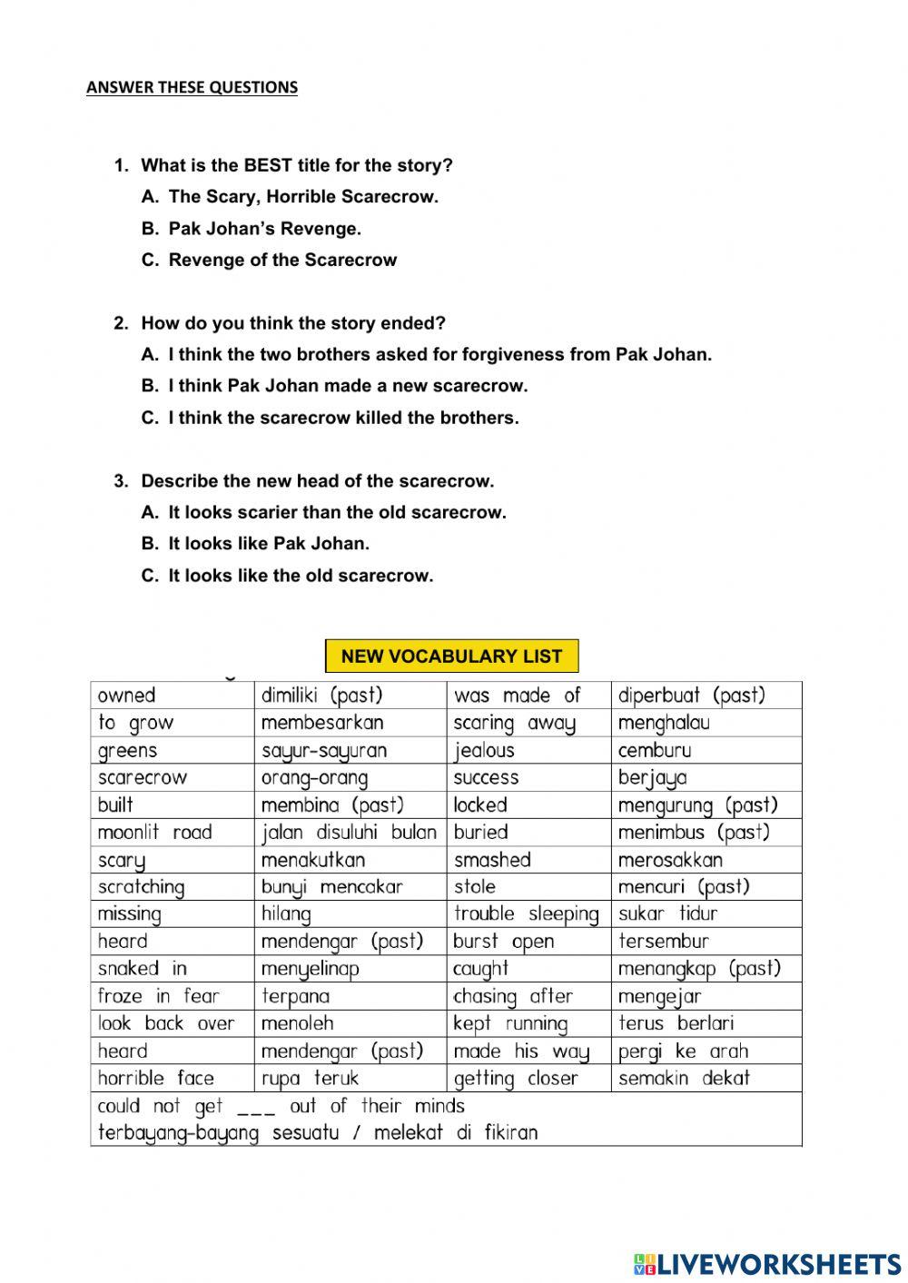 Unit 1 - reading: a window to the world